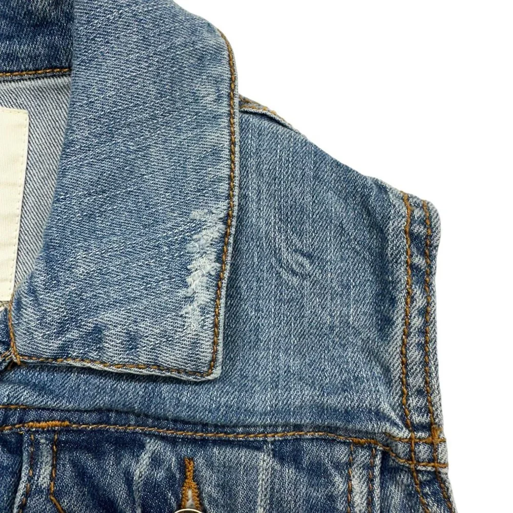 Mossimo Denim Vest (S) - Picture 6 of 8